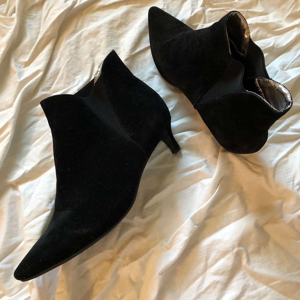 Black Heeled Boots